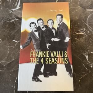 FRANKIE VALLI & THE 4 SEASONS JERSEY BEAT BOXED SET, 3 CDs & 1 DVD & BOOK